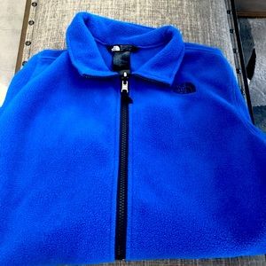 Used Youth fleece North Face coat